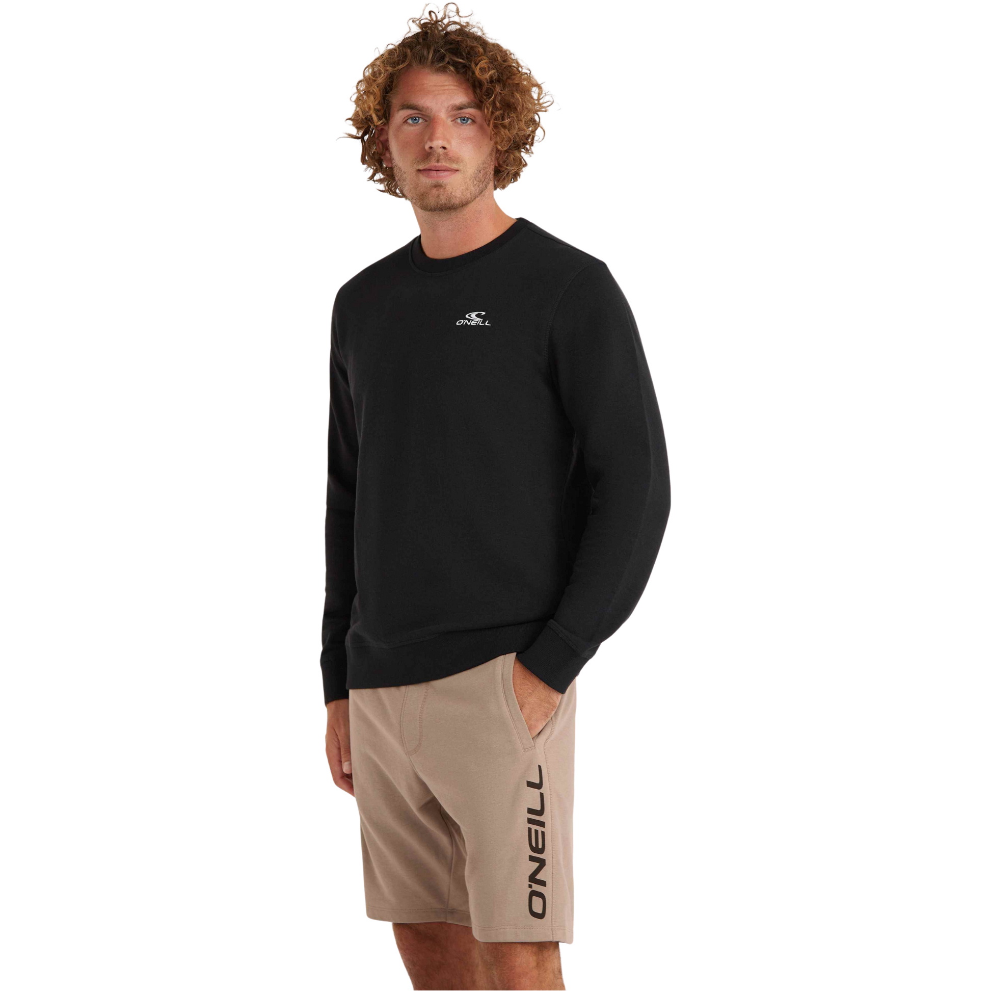 2025 O'Neill Mska Bluza Z Maym Logo Crew N2750013 - Black Out